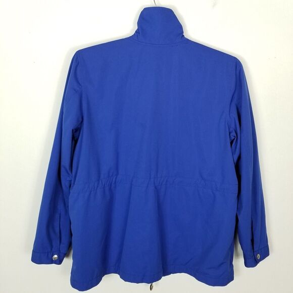 Ralph Lauren Active Women Zip Up Track Jacket Size L Blue Crown Crest - Picture 5 of 6